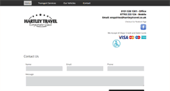 Desktop Screenshot of hartleytravel.com